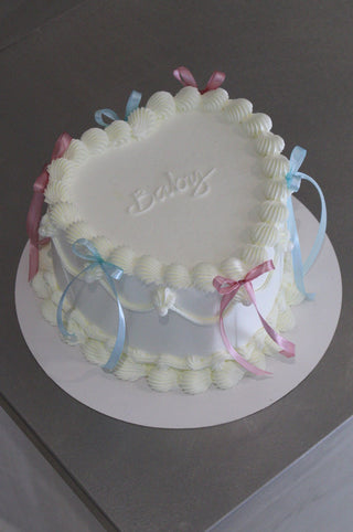 Gender Reveal cake Baby...