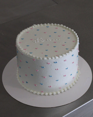 Gender Reveal cake It's a...